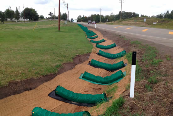 BMP Supplies - Spring Berms for Sediment Control