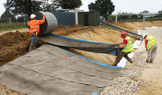 Exports drive growth of Concrete Canvas - A Chemically Resistant Geomembrane on a GCCM