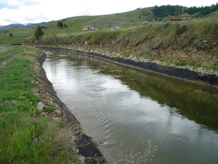 Canal Lining with Canal<sup>3</sup> from Huesker