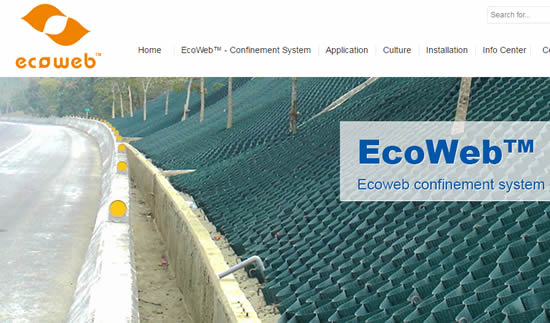 EcoWeb Geocellular Synthetics - Confinement Systems