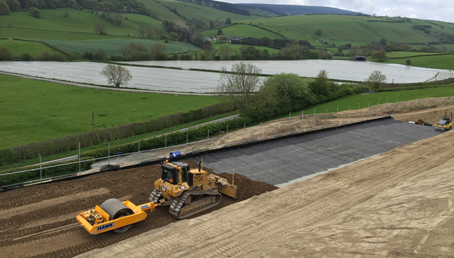 Reinforced Soil Wall Supports 1000 Ton Crane Working Platform