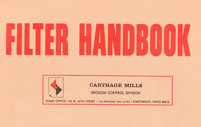 Filter fabrics, Carthage Mills
