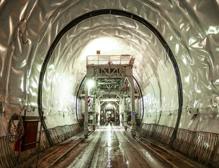 NAUE Geosynthetics Tunnel Lining