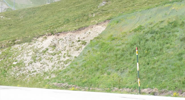 Roadway Slope Erosion Control in the Port d’Envalira Mountain Pass