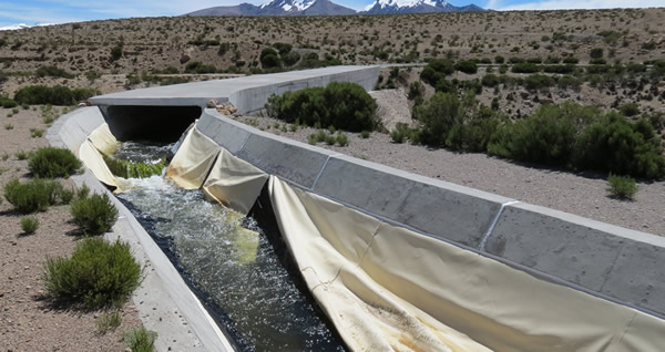 I-CORP Investigates water leak under geomembrane