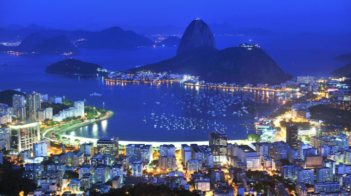 Image of Rio de Janeiro at night