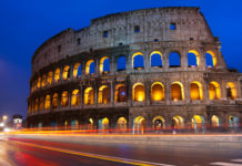 Roman Colosseum. Photo by Ijby Berg via Shutterstock license.